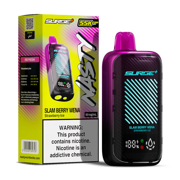 Nasty Surge 55k - Strawberry Ice