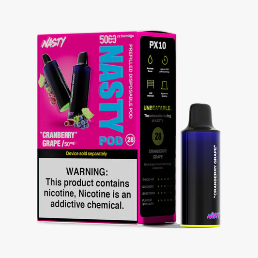 Nasty PX10 Pods - Cranberry Grape