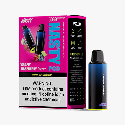 Nasty PX10 Pods - Grape Raspberry