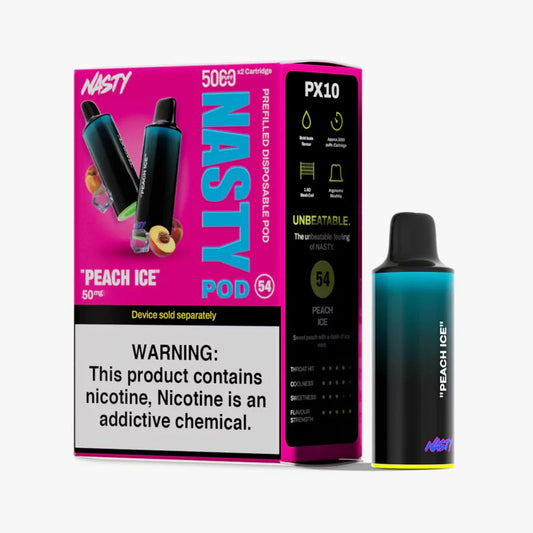 Nasty PX10 Pods - Peach Ice
